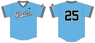 Ohio Glaciers Custom HexaFlex Baseball Jersey #J4B