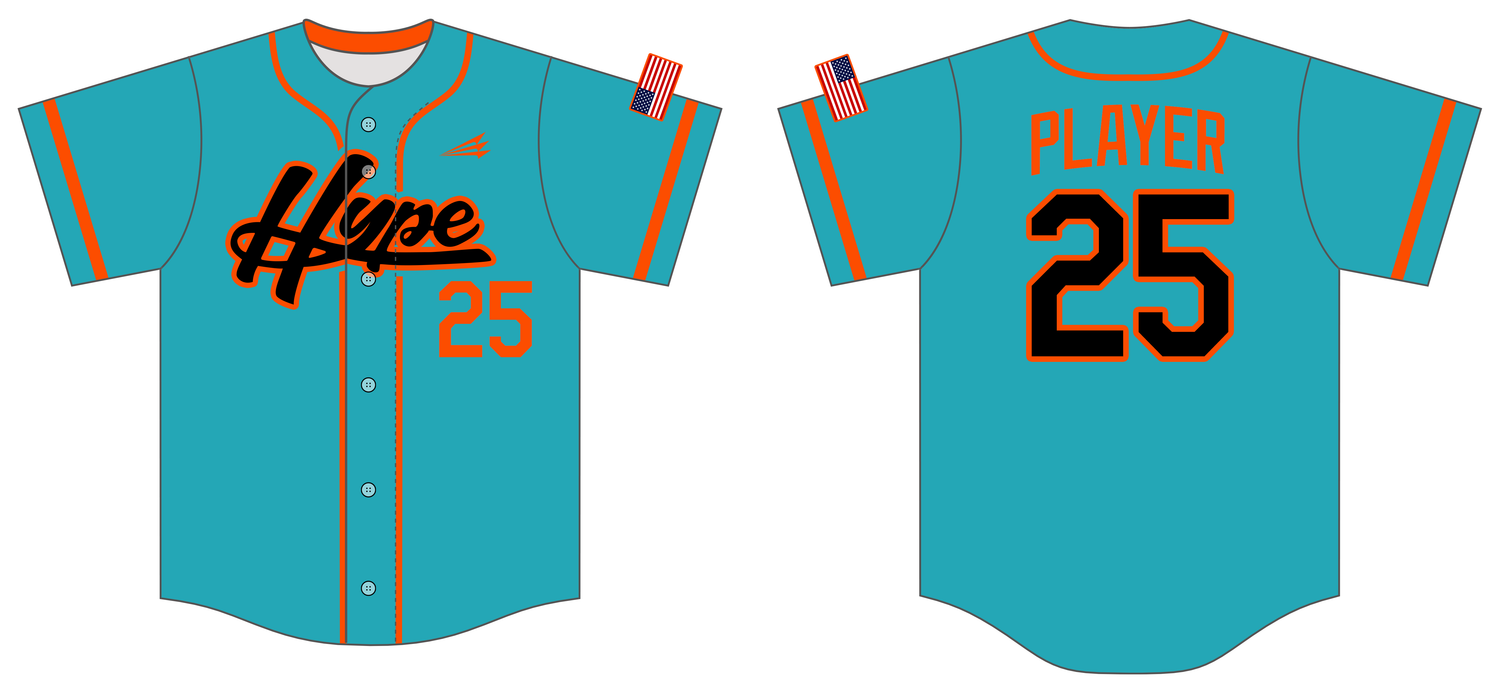 STX Hype Custom HexaFlex Baseball Jersey #J1