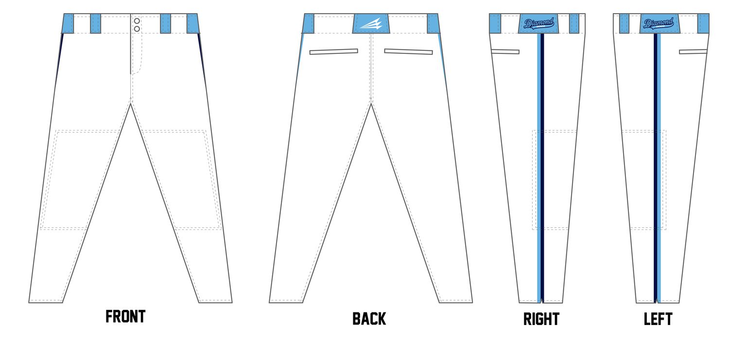 Diamond Dogs Baseball Custom ProFit Baseball Pant #BP4B