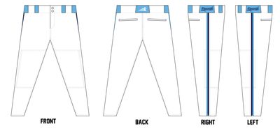 Diamond Dogs Baseball Custom ProFit Baseball Pant #BP4B