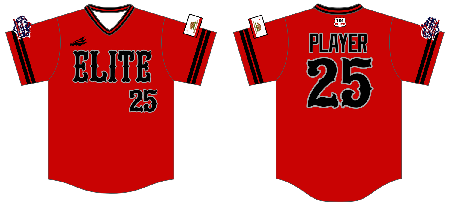 101 Elite Custom HexaFlex Baseball Jersey #J4C