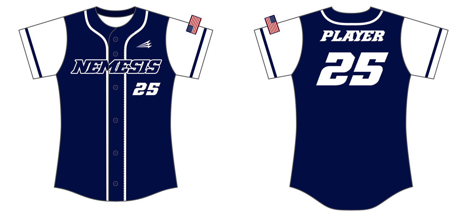 Nemesis Custom NanoDri Softball Jersey #J6B