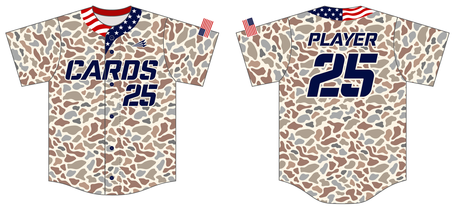 Belle Chasse Cardinals 9U Custom NanoDri Baseball Jersey #J8