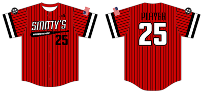 Smitty’s Barbershop Custom HexaFlex Baseball Jersey #J2C