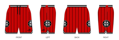 Smitty’s Barbershop Custom Retro Mesh Shorts #MS1D