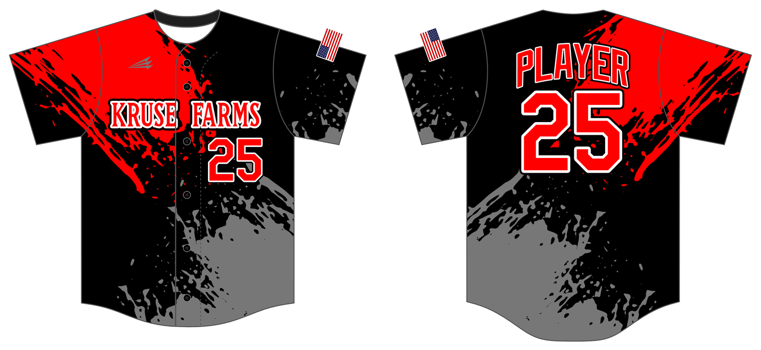 Kruse Farms Custom HexaFlex Baseball Jersey #J2G