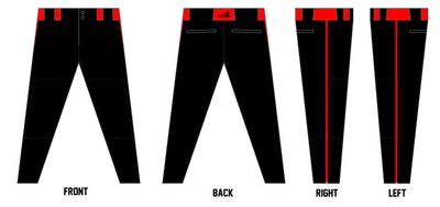 Kruse Farms Custom Athletic Baseball Pant #BP2