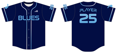 South Coast Blues Custom NanoDri Baseball Jersey #J6B