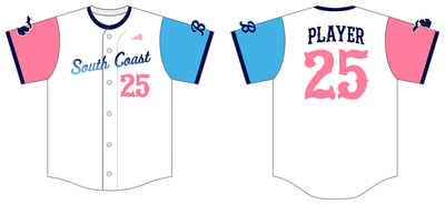 South Coast Blues Custom NanoDri Baseball Jersey #J5C