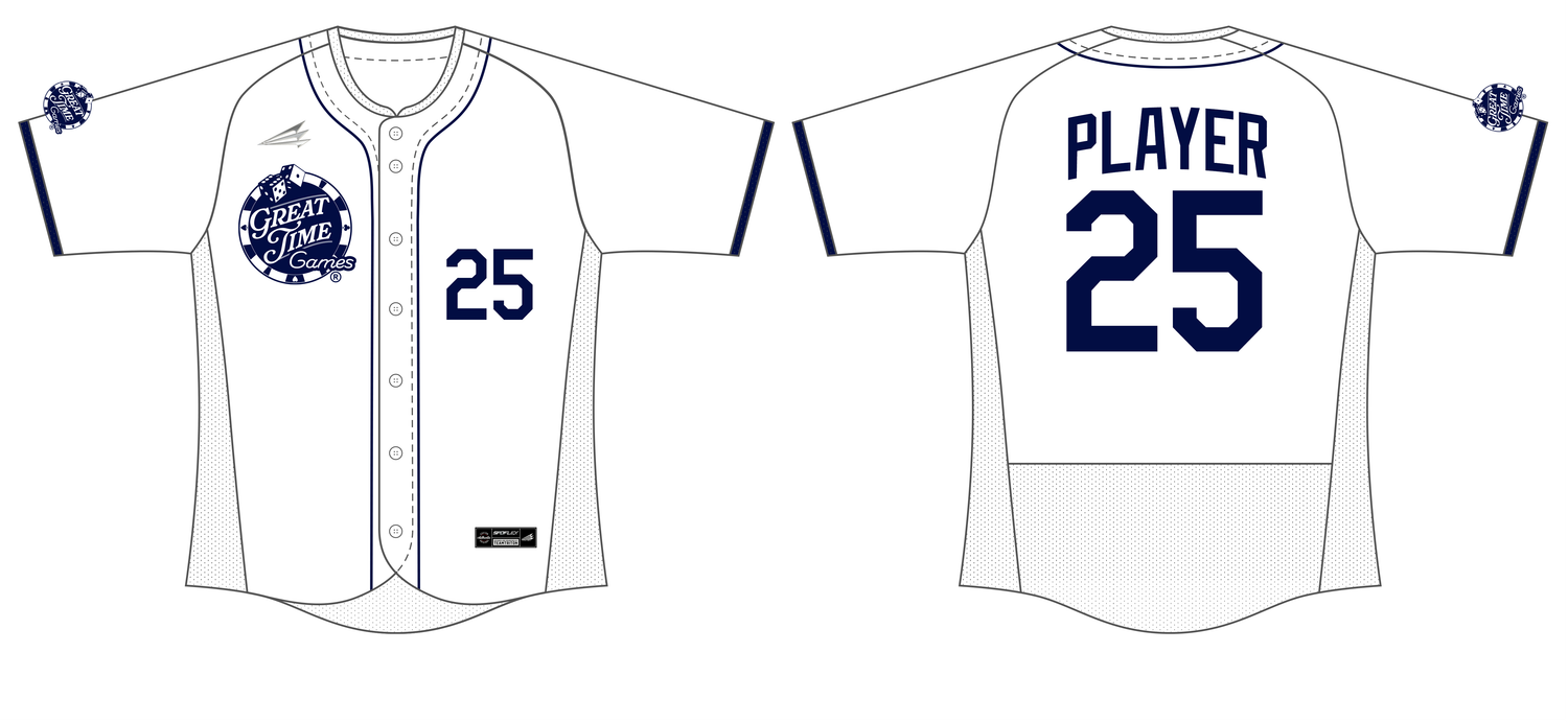 Great Time Games Custom SPDFLEX Baseball Jersey #J2