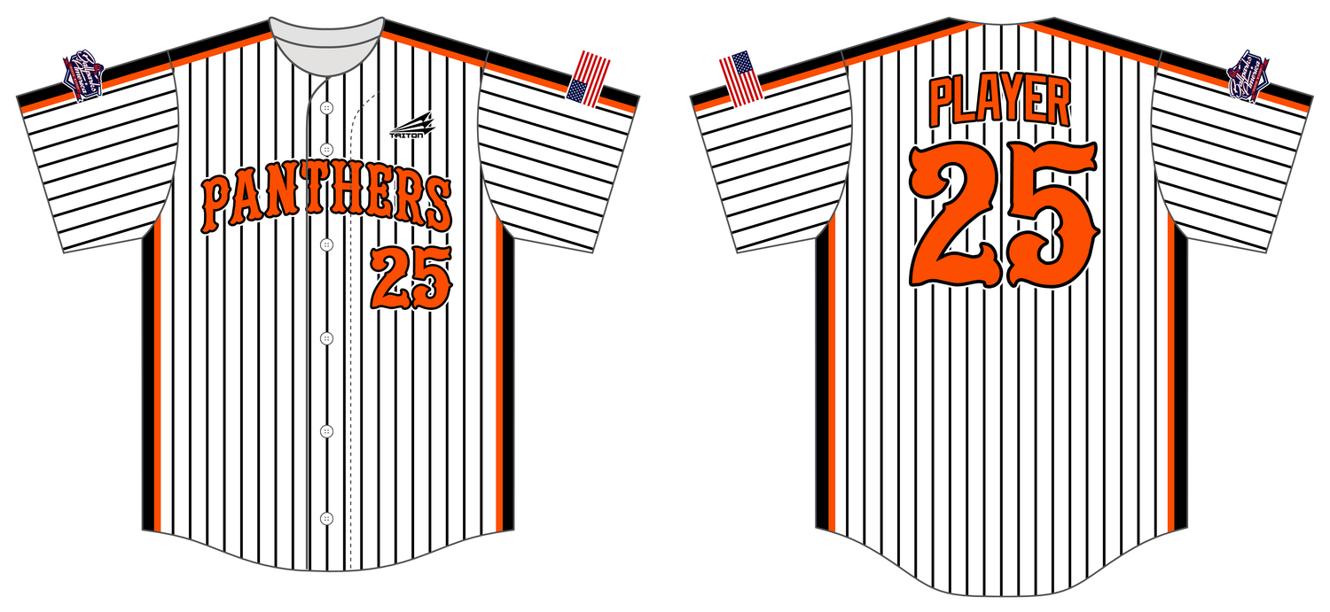West Boca Panthers Custom HexaFlex Baseball Jersey #J1B