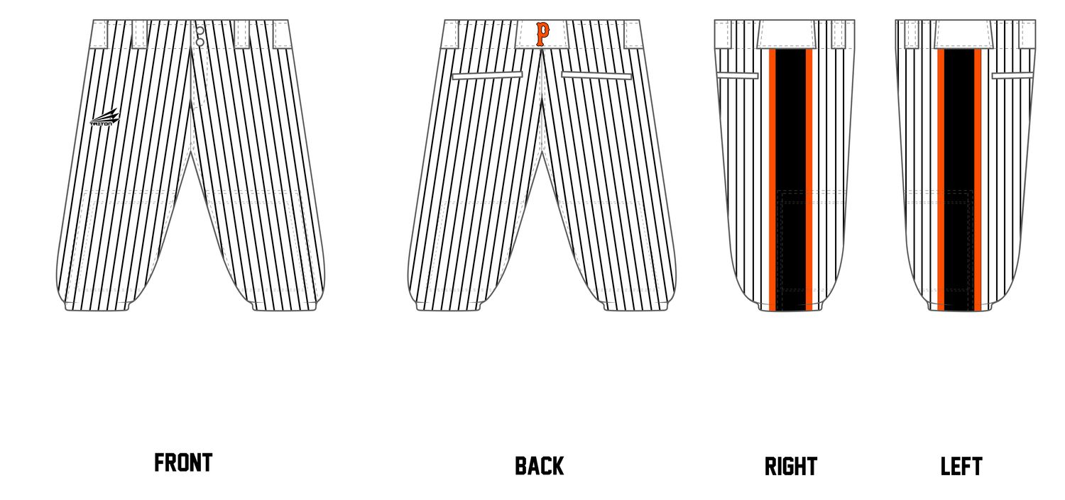 West Boca Panthers Custom Knicker Baseball Pant #BP1B