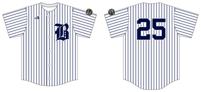 Rochester Beau Brummels Custom NanoDri Baseball Jersey #J1d