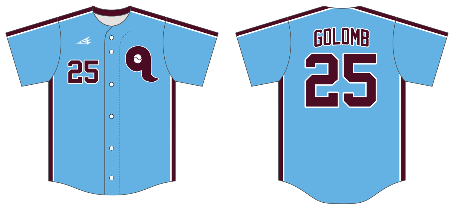 Team QAB Custom NanoDri Baseball Jersey #J1c