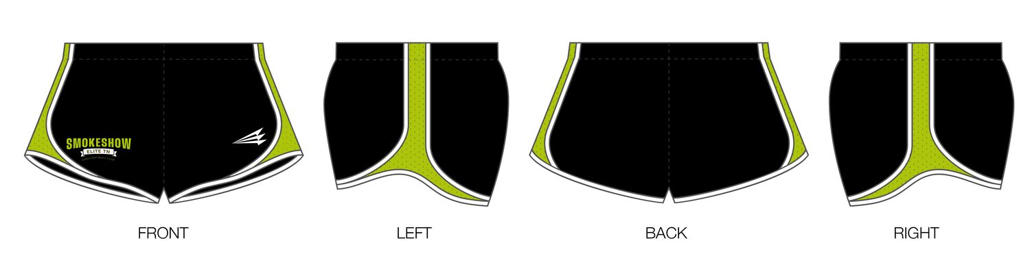 Smokeshow Elite Custom NanoStride Shorts #NS1