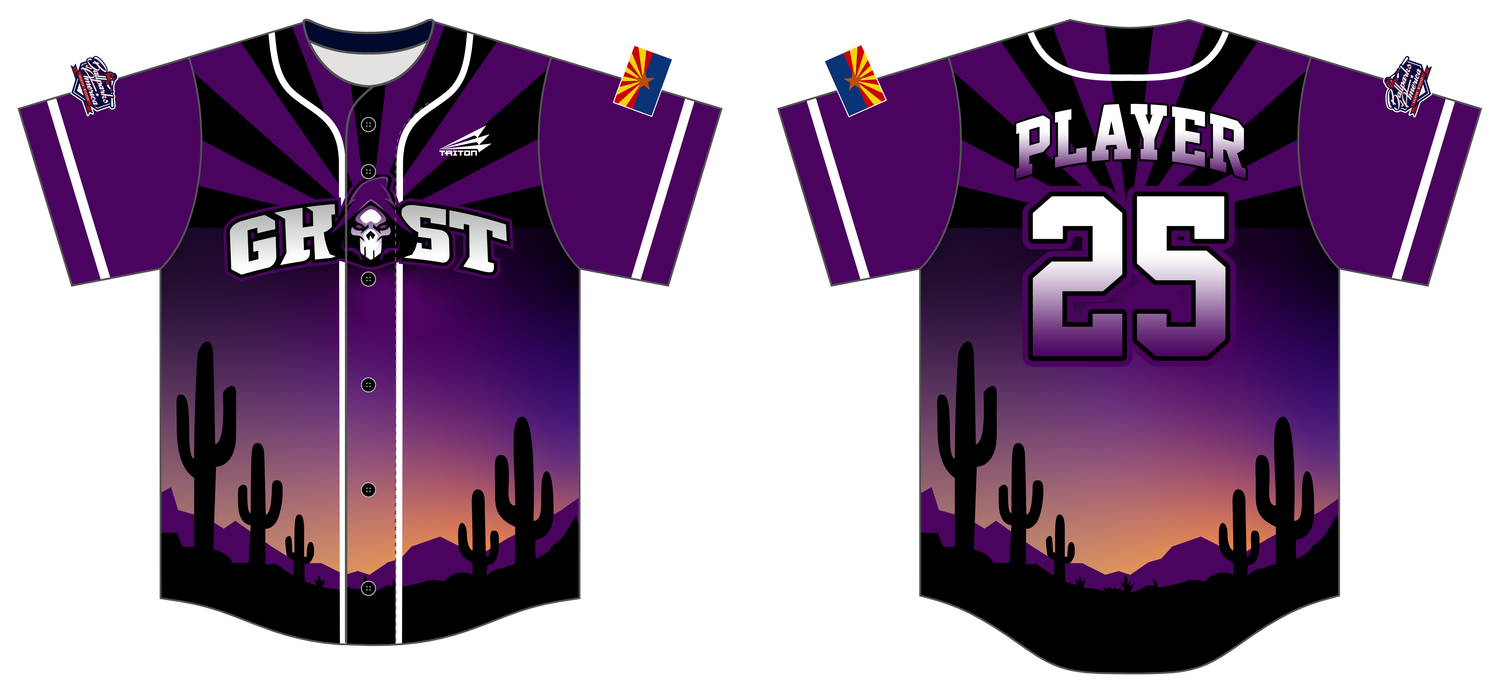 Ghost Belt Custom HexaFlex Baseball Jersey #J4