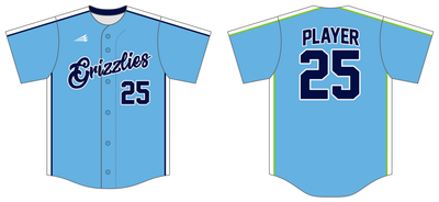 Grizzlies Custom HexaFlex Baseball Jersey #J9C