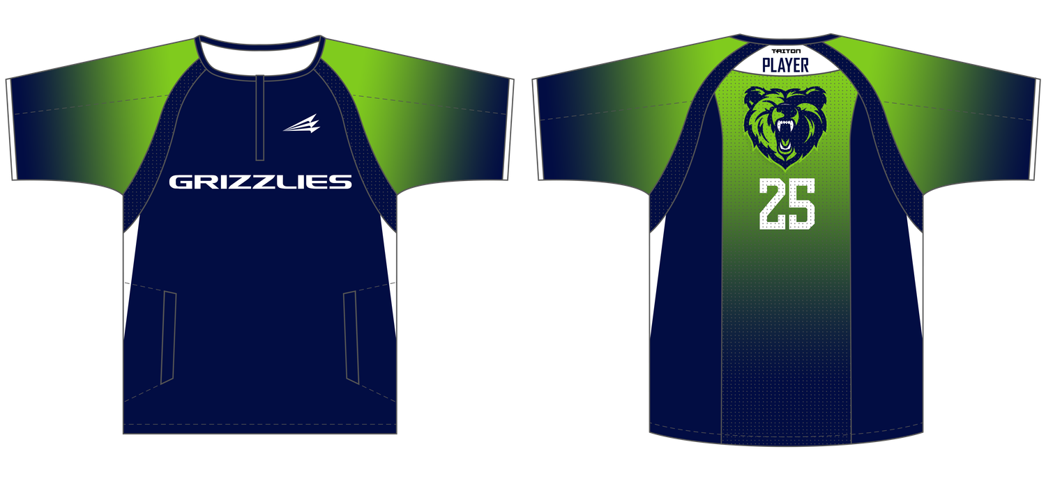Grizzlies Custom Cage Jacket #CC1