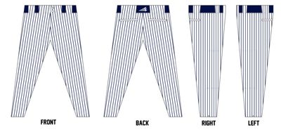 Grizzlies Custom Athletic Baseball Pant #BP8