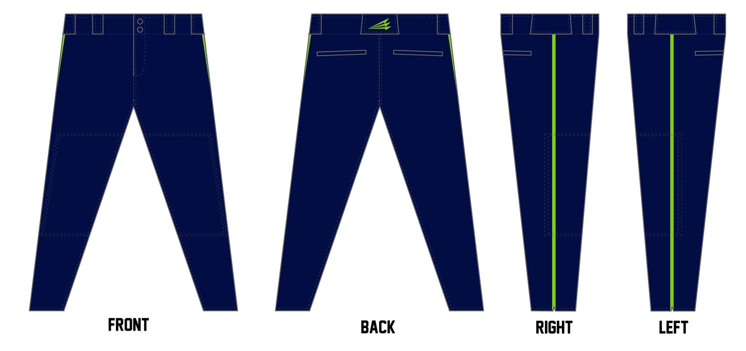 Grizzlies Custom Athletic Baseball Pant #BP6