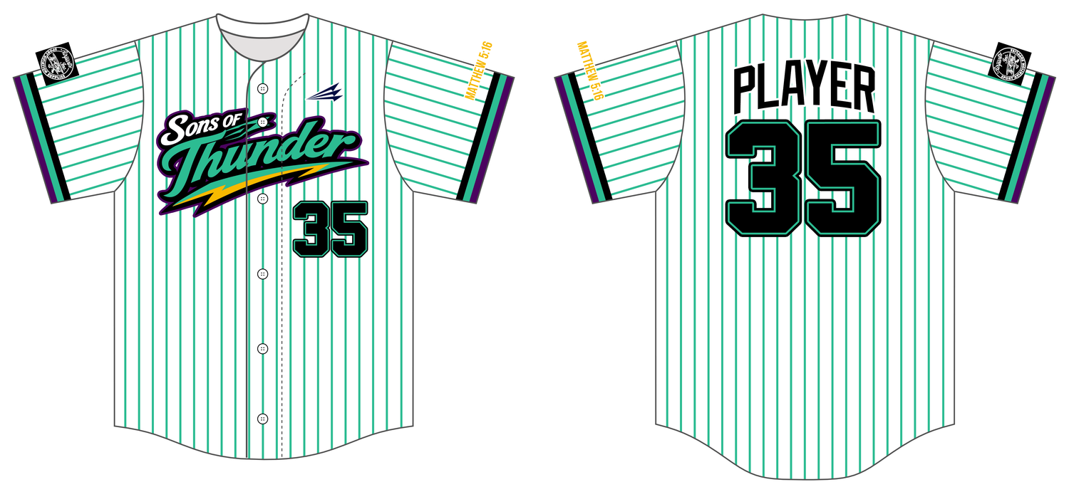 Sons of Thunder Custom HexaFlex Baseball Jersey #J1C
