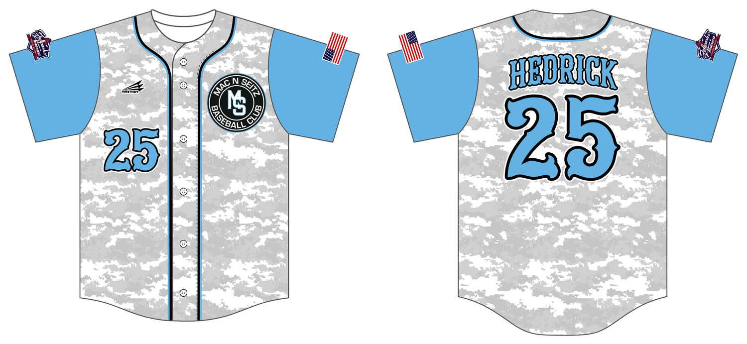 Mac N Seitz Custom HexaFlex Baseball Jersey #J1