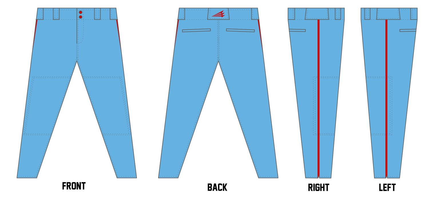APEX TEXAS Custom Athletic Baseball Pant #BP2