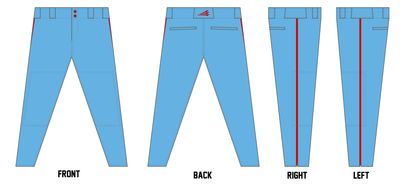 APEX TEXAS Custom Athletic Baseball Pant #BP2