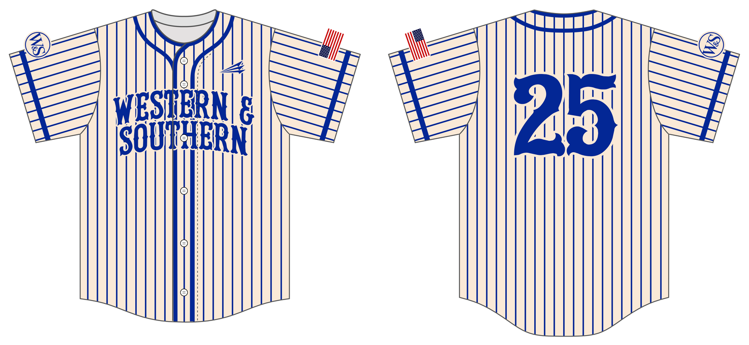 Western &amp; Southern Custom NanoDri Baseball Jersey #J2B