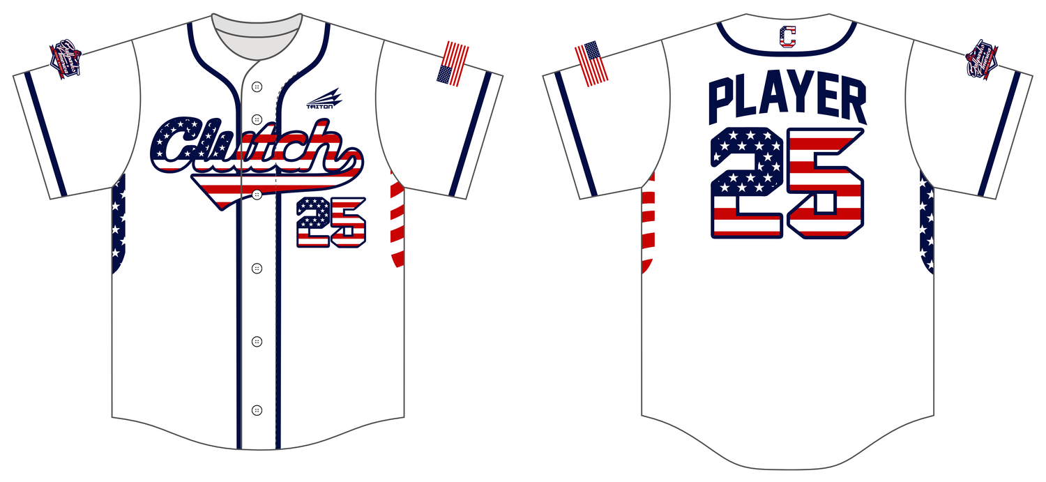 Utah Clutch Custom HexaFlex Baseball Jersey #J5B