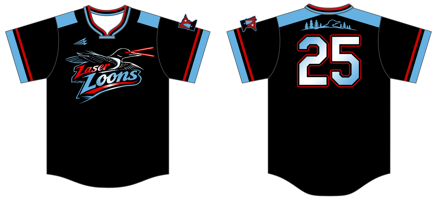 Laser Loons Custom NanoDri Baseball Jersey #J1D