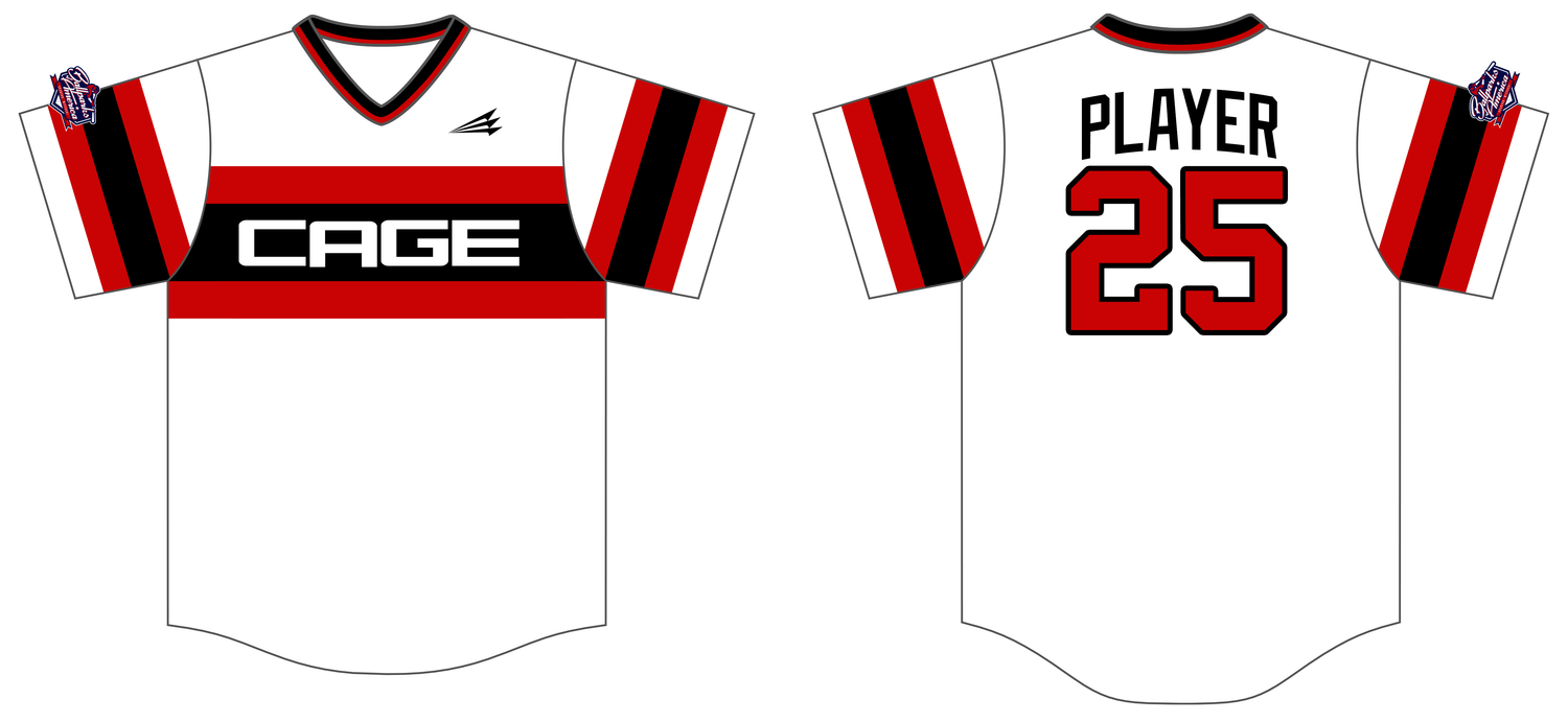 The Cage BOA Custom HexaFlex Baseball Jersey #J1