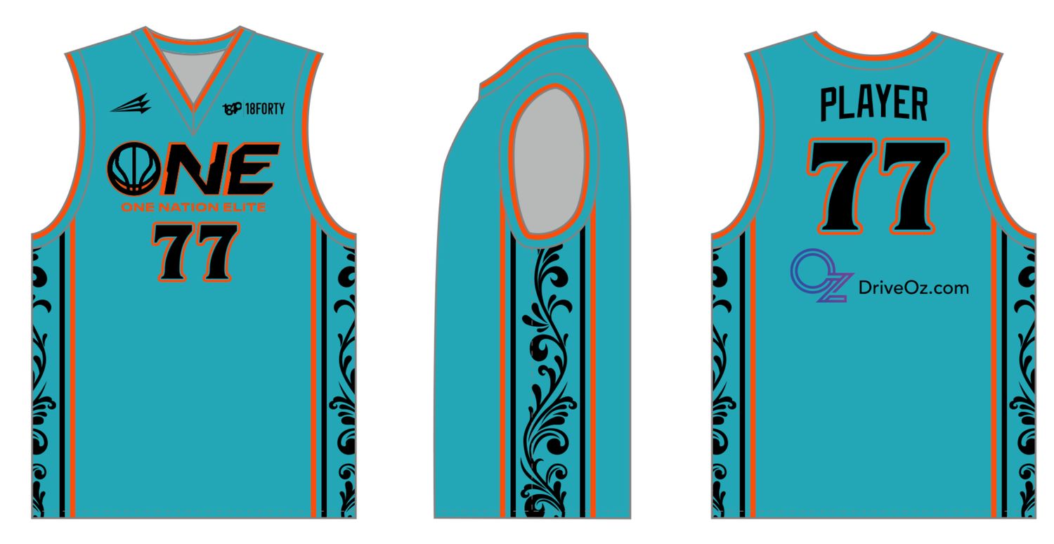 One Nation Elite Custom HexaFlex Basketball Jersey #J3