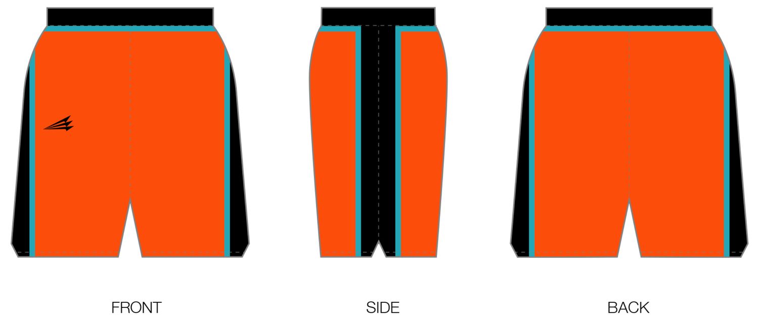 One Nation Elite Custom HexaFlex Basketball Shorts #BS5C
