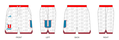 Unleashed Athletics Custom Retro Mesh Shorts #MS9C