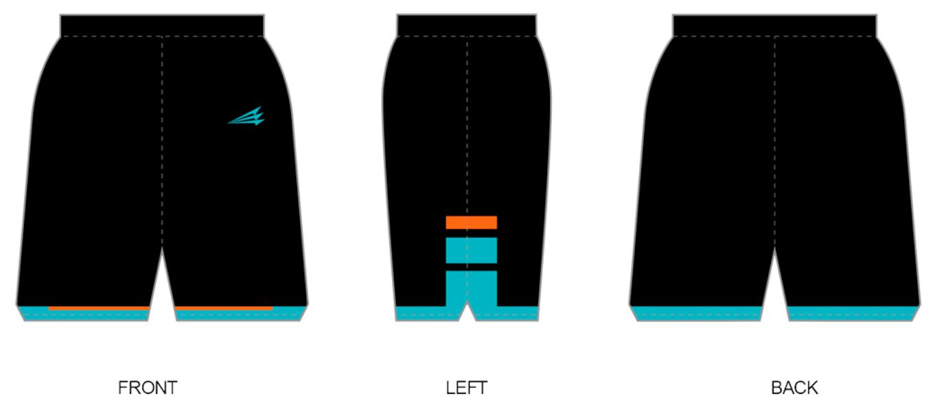 One Nation Elite Custom HexaFlex Basketball Shorts #BS1