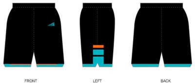 One Nation Elite Custom HexaFlex Basketball Shorts #BS1