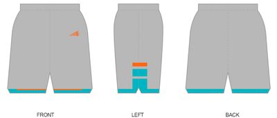 One Nation Elite Custom HexaFlex Basketball Shorts #BS1B