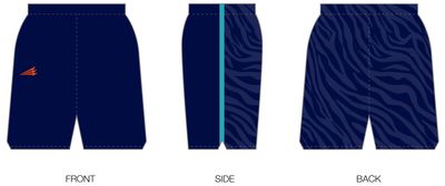 One Nation Elite Custom HexaFlex Basketball Shorts #BS4E