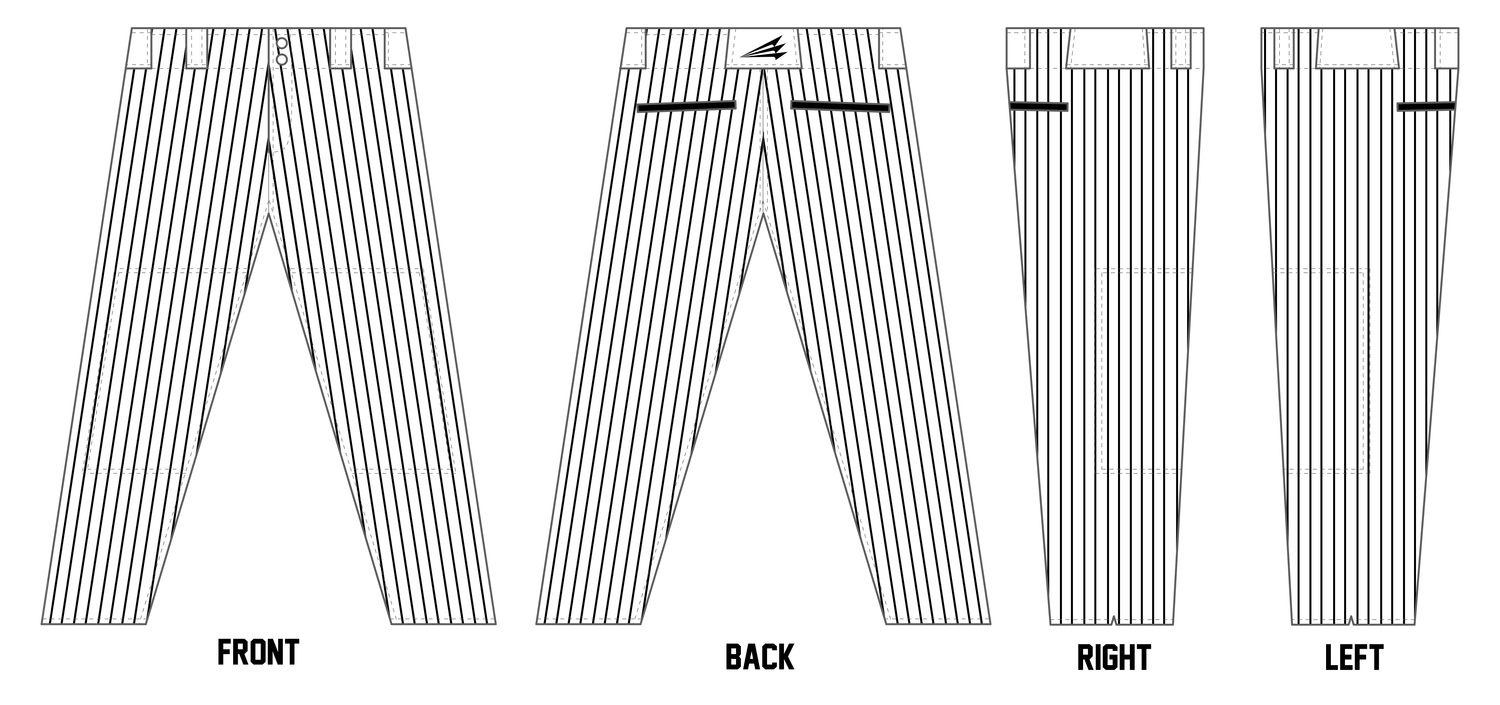 Storm (Kugler) Custom Athletic Cut Baseball Pant #BP2