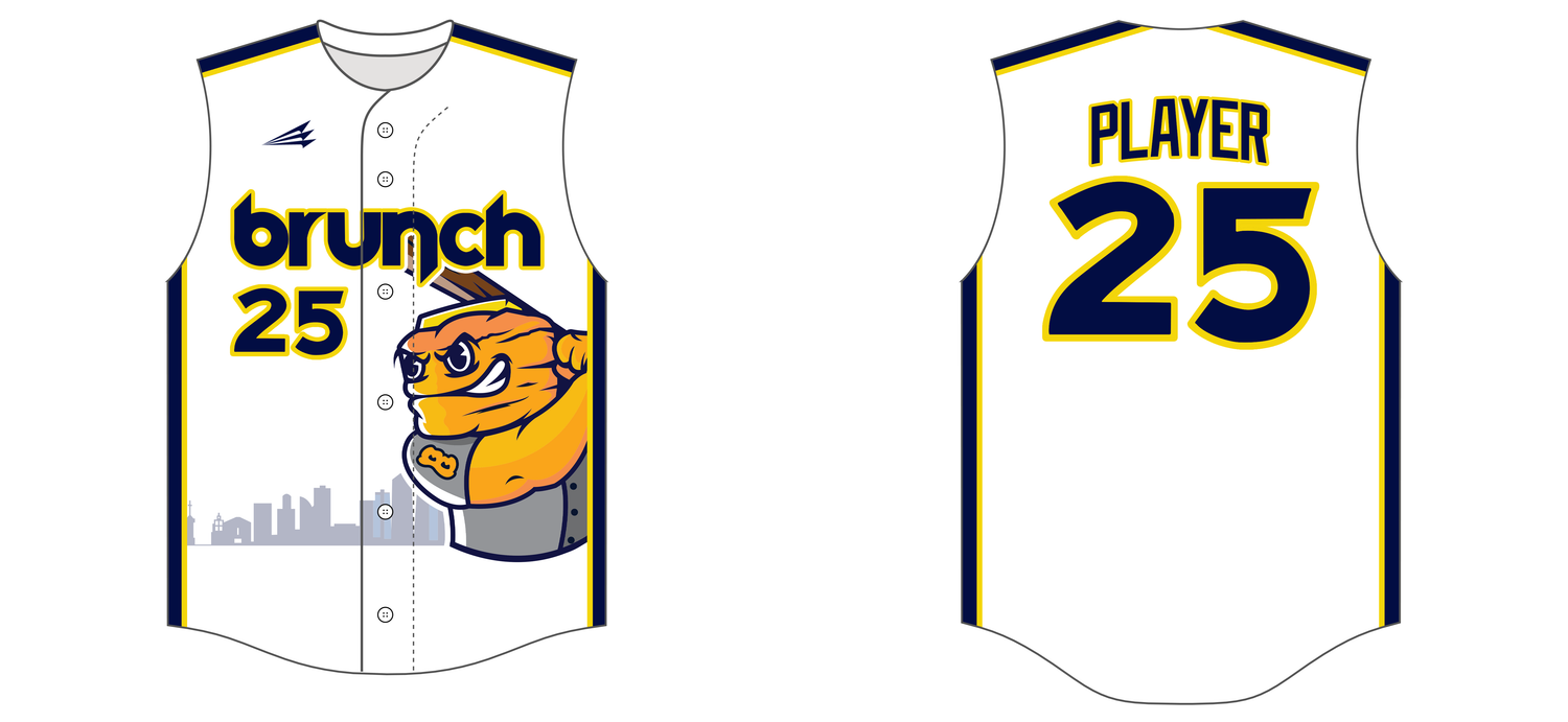 Brunch Custom HexaFlex Baseball Jersey #J2D