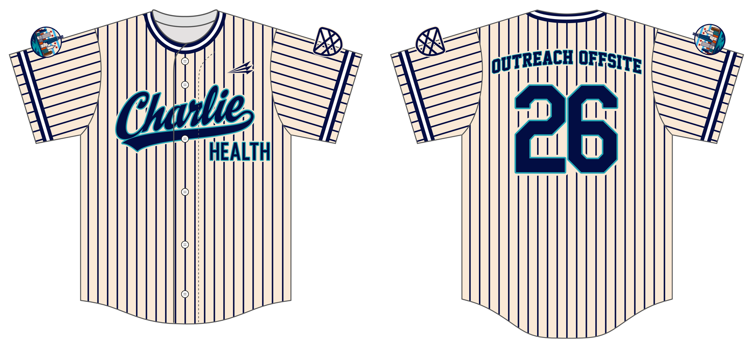 Charlie Health Custom HexaFlex Baseball Jersey #J1C