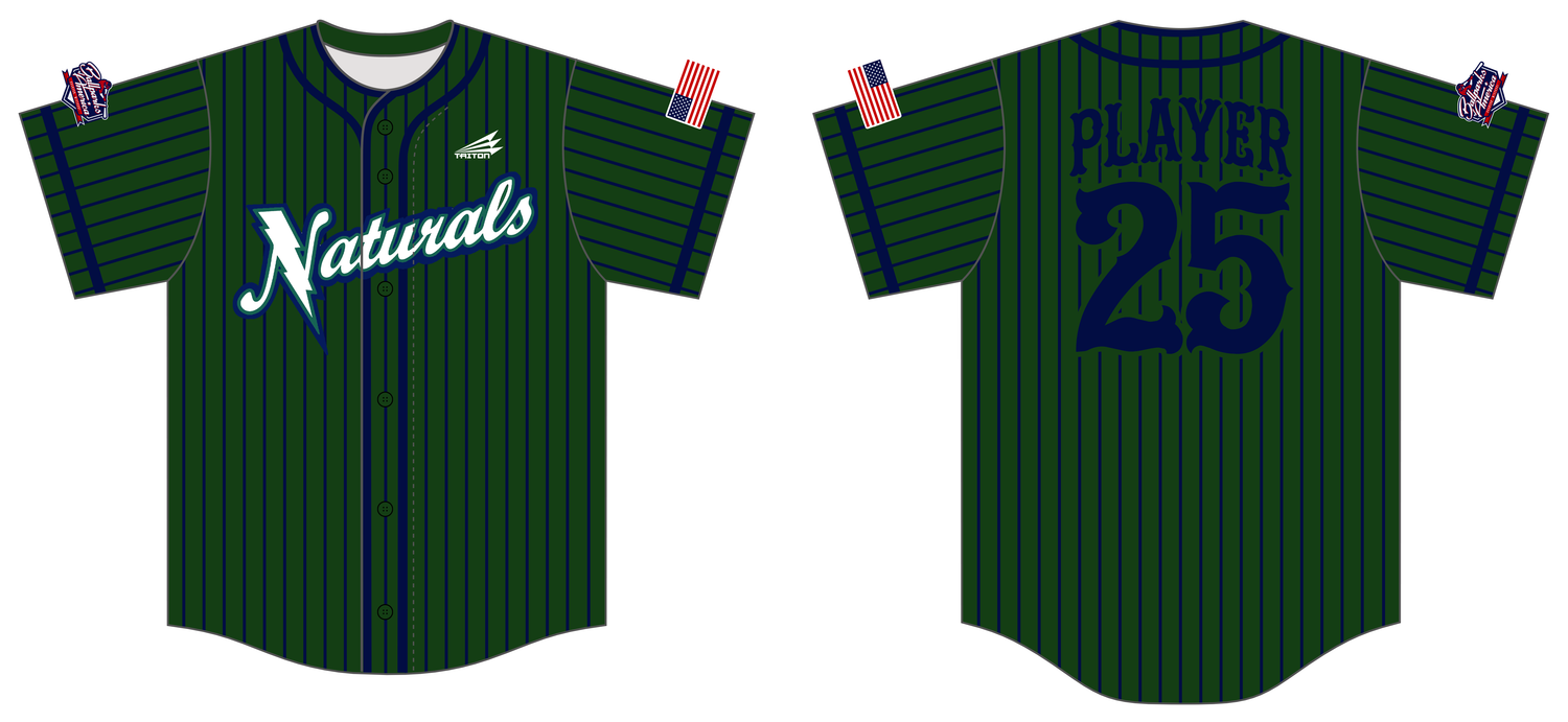 Naturals Custom HexaFlex Baseball Jersey #J2B