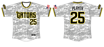 Junior Gators Baseball Custom SPDFLEX Baseball Jersey #J3D