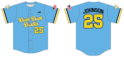 Duck Duck Durbin Custom HexaFlex Baseball Jersey #J1