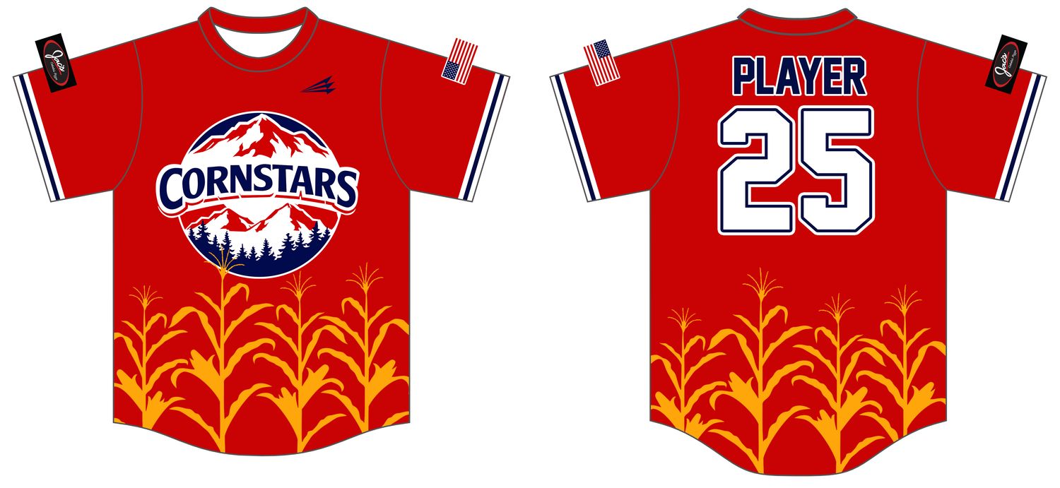 Jac's Cornstars Custom NanoDr Baseball Jersey #J1B
