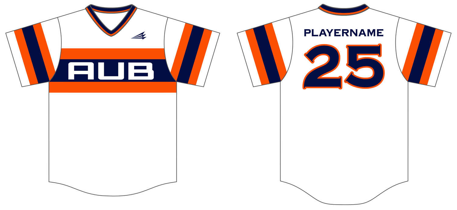 Auburn 11U All Stars Custom HexaFlex Baseball Jersey #J6b