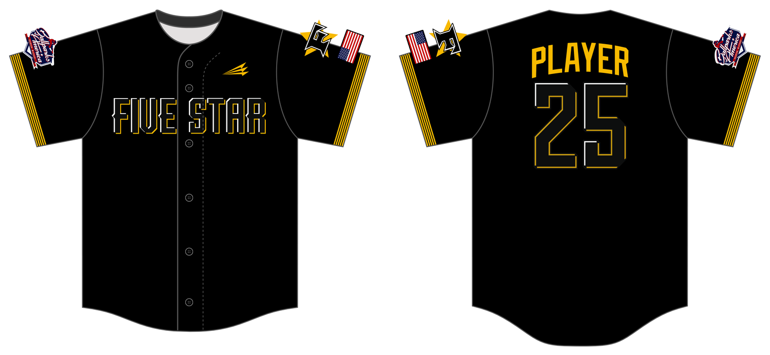 5 Star Athletes Custom HexaFlex Baseball Jersey #J3