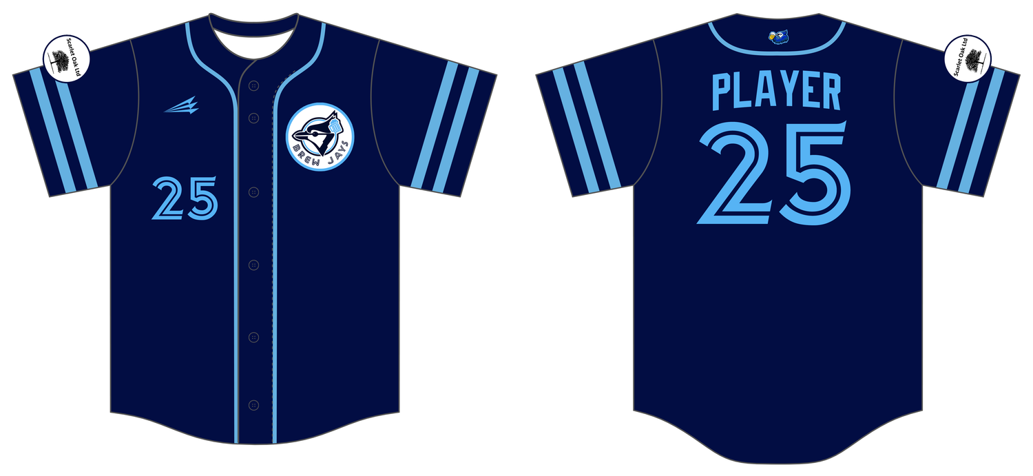 Stamford Brew Jays Custom HexaFlex Baseball Jersey #J2B