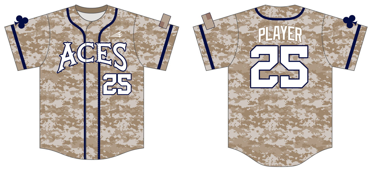 Auburn Aces Custom NanDri Baseball Jersey #J2E